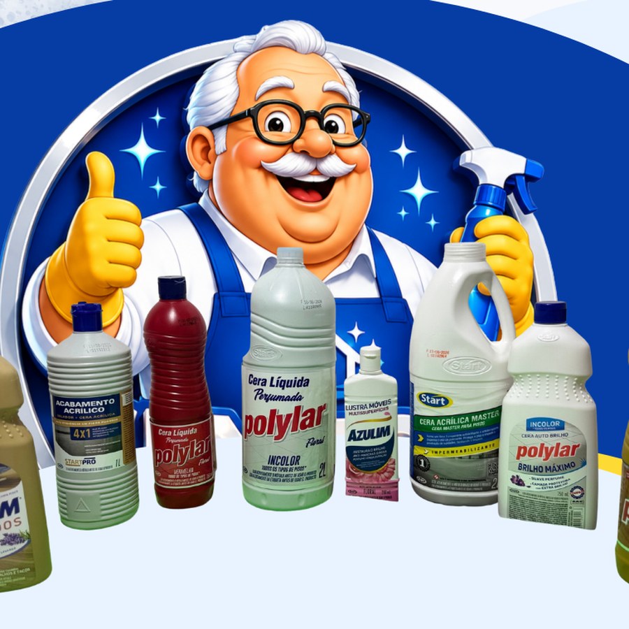 Kit Pisos Protegidos, Renovados e Brilhantes na loja Senhor Home